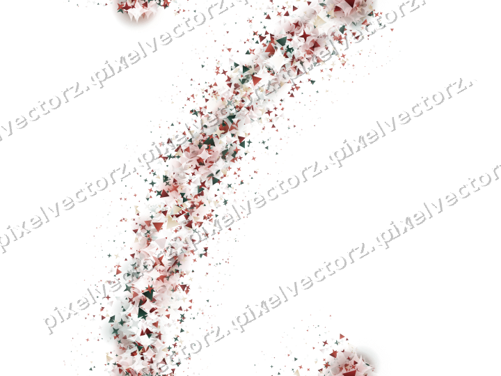 Nahtloser Glitzerbogen in Dunkelrot auf transparentem Grund