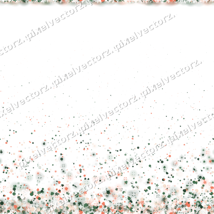 Nahtloser Glitzeraufstieg in Dunkelgrün auf transparentem Grund