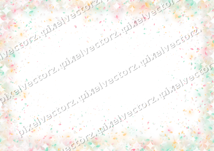 Nahtlose Glitzervignette aus Tropfen auf transparentem Grund