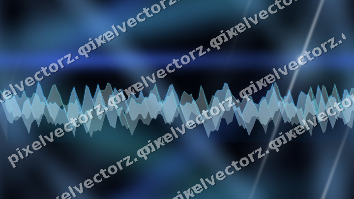 Nahtloser Neon Diagramm Hintergrund in Türkis und Blau