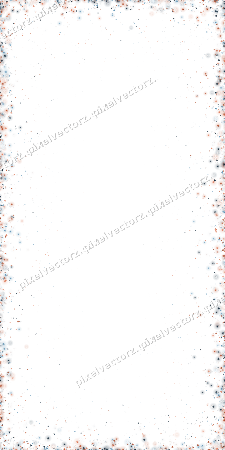 Nahtlose Glitzervignette aus Dreiecken auf transparentem Grund