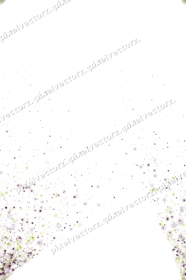 Nahtloser Glitzerfächer in Dunkelmagenta auf transparentem Grund