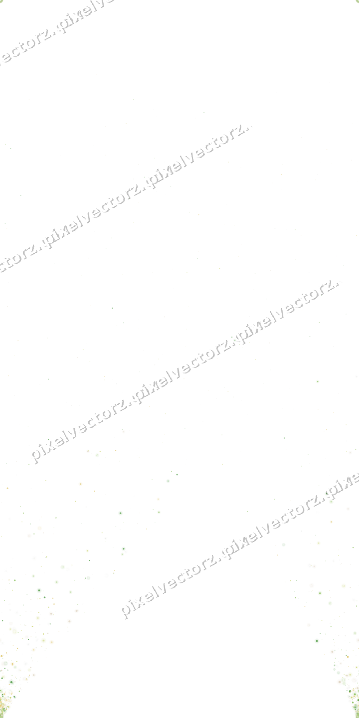 Nahtloser Glitzerfächer in Limette und Gelb auf transparentem Grund