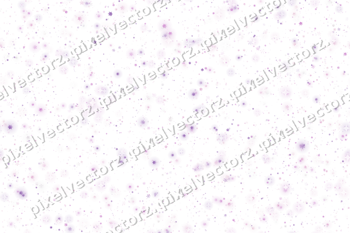 Nahtlose Glitzerstreuung in Magenta auf transparentem Grund