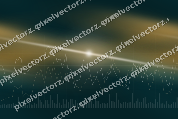 Nahtloser Neon Diagramm Hintergrund in Bernstein und Dunkelpetrol