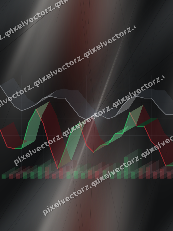 Nahtloser Neon Diagramm Hintergrund in Rot und Blassbernstein