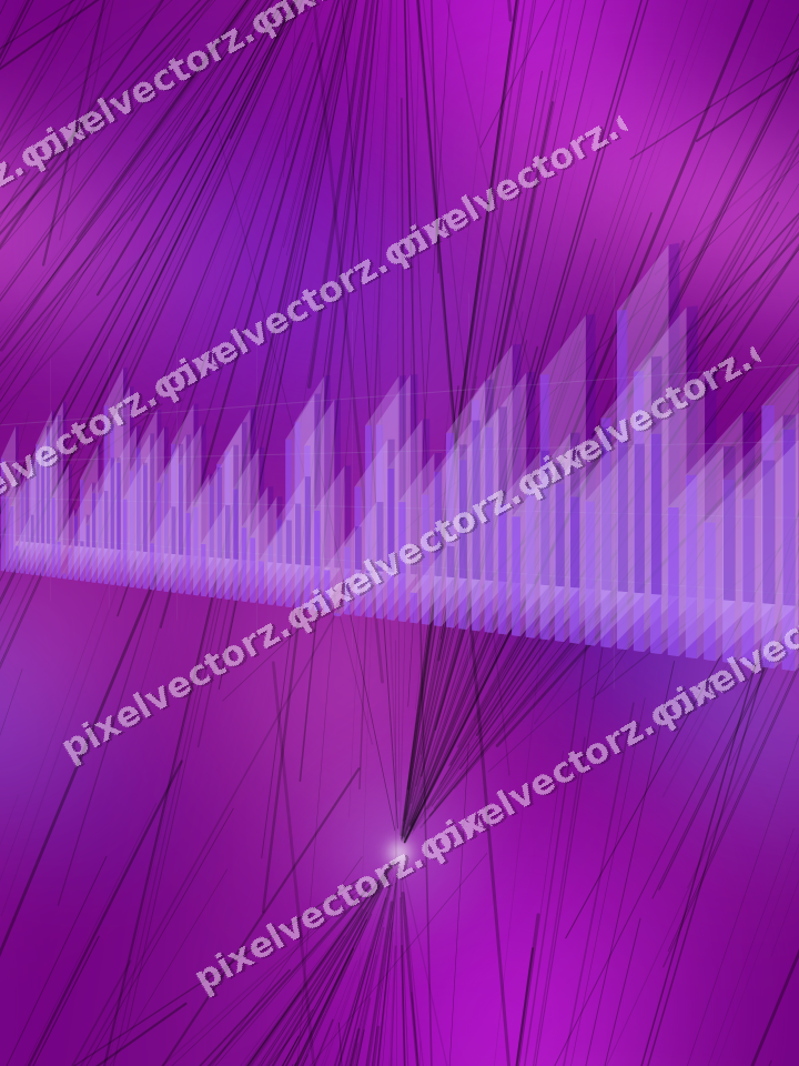 Nahtloser Neon Diagramm Hintergrund in Violett und Blau