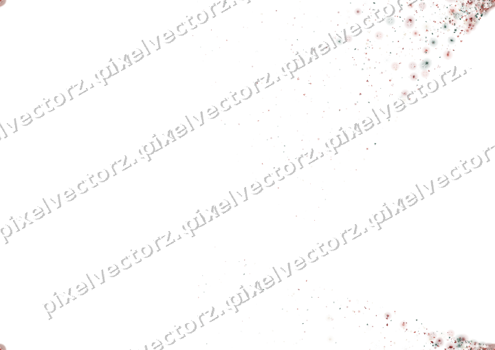 Nahtloser Glitzerfächer in Dunkelrot auf transparentem Grund
