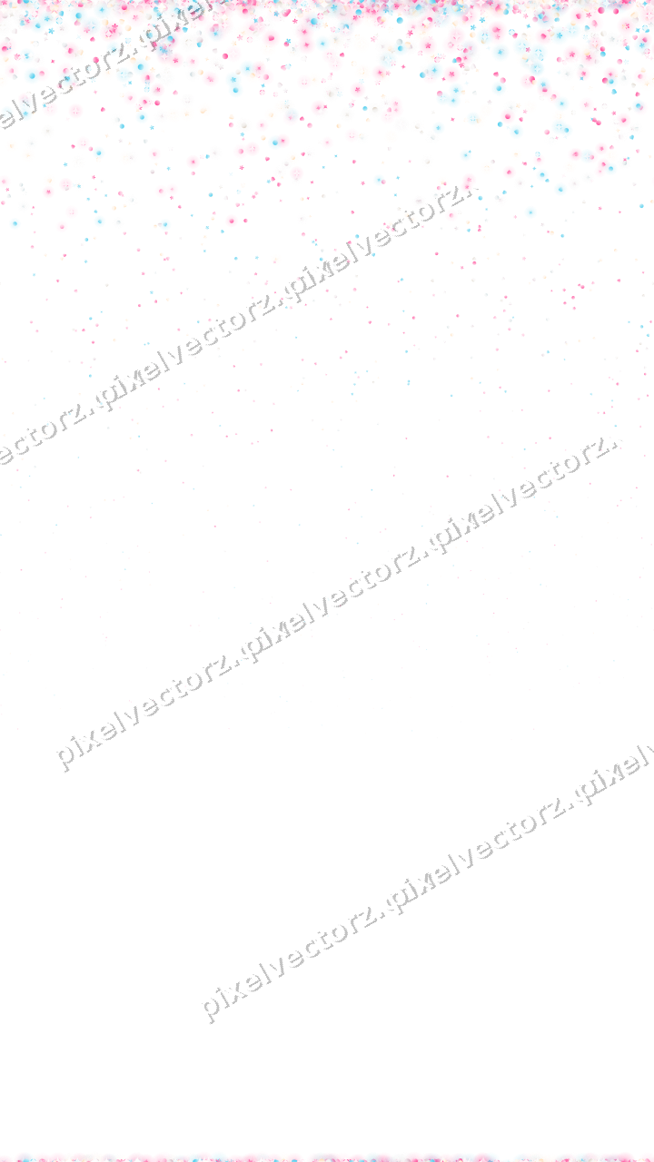 Nahtloser Glitzerregen aus Funken und Herzen auf transparentem Grund