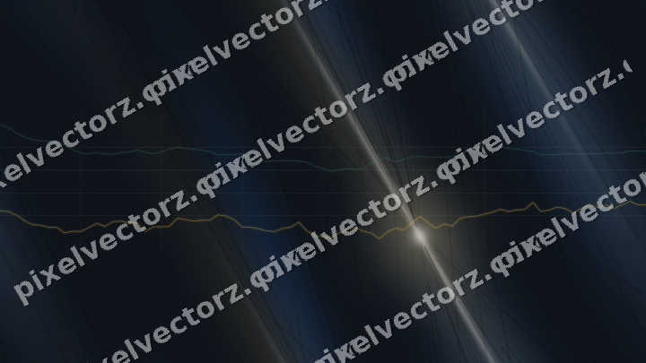 Nahtloser Neon Diagramm Hintergrund in Bernstein und Grün