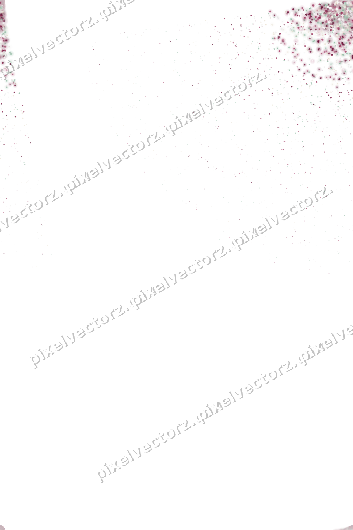 Nahtloser Glitzerfächer aus Sternen und Herzen auf transparentem Grund