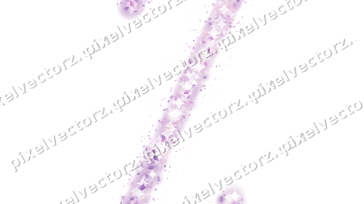 Nahtloses Glitzerband aus Rauten in Magenta auf transparentem Grund