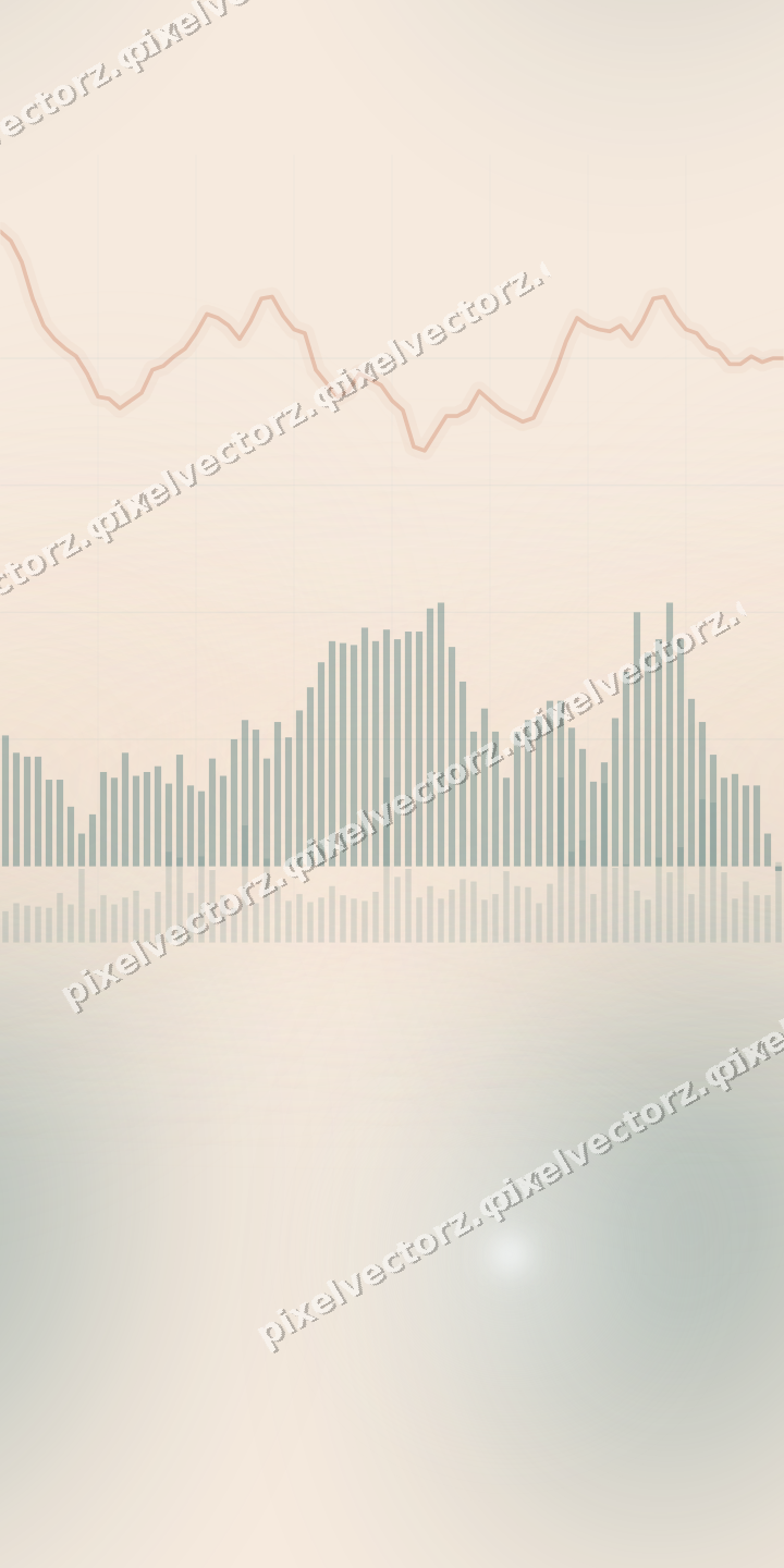Nahtloser Pastell Diagramm Hintergrund in Dunkelpetrol und Orange