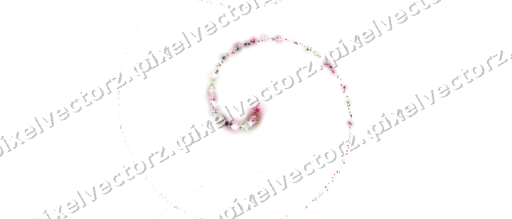 Nahtlose Glitzerspirale aus Sternen in Limette auf transparentem Grund