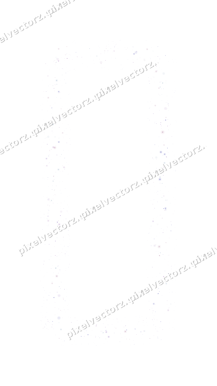 Nahtloser Glitzerrahmen in Violett und Blau auf transparentem Grund