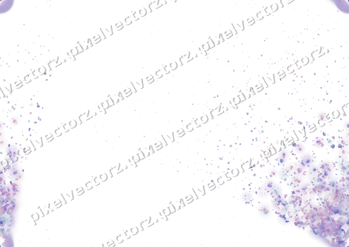 Nahtloser Glitzerfächer aus Funken und Herzen auf transparentem Grund