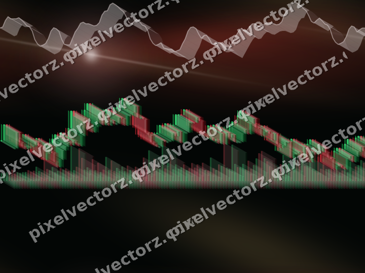 Nahtloser Neon Diagramm Hintergrund in Rot und Grün