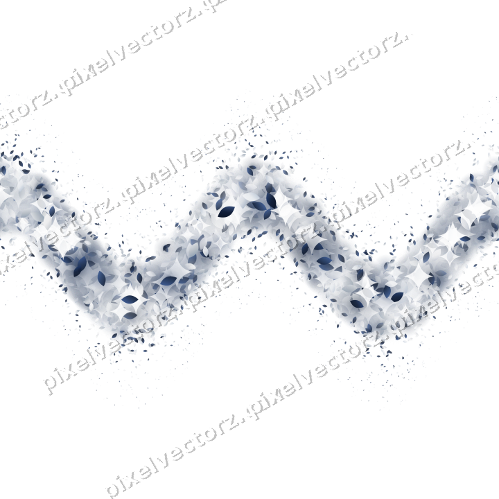 Nahtlose Glitzerwelle aus Tropfen auf transparentem Grund