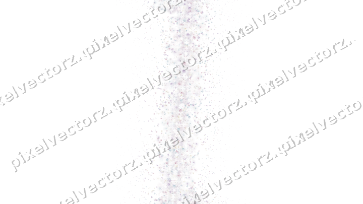 Nahtloses Glitzerband aus Sternen und Punkten auf transparentem Grund