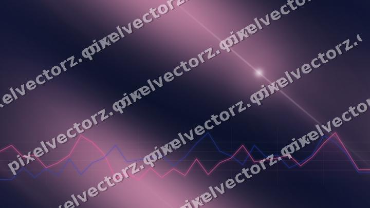 Nahtloser Neon Diagramm Hintergrund in Rosa und Blau