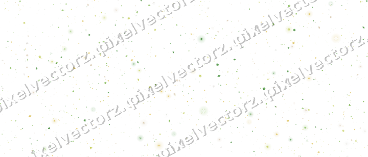 Nahtlose Glitzerstreuung in Limette und Gelb auf transparentem Grund
