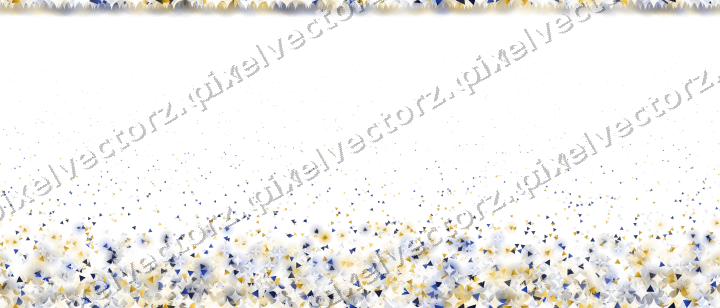 Nahtloser Glitzeraufstieg aus Dreiecken auf transparentem Grund