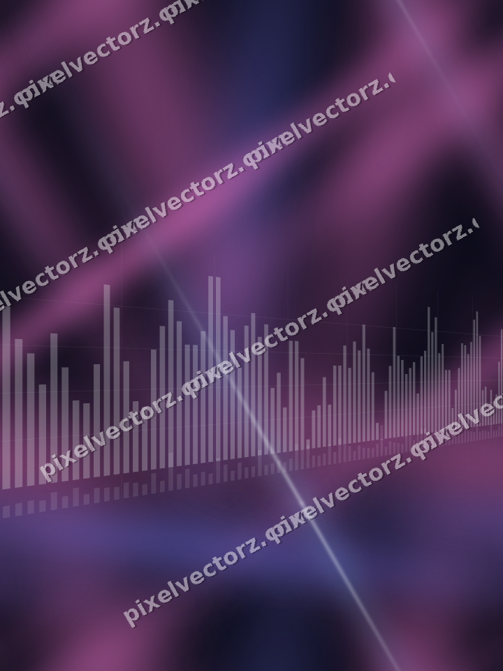 Nahtloser Neon Diagramm Hintergrund in Violett und Blau