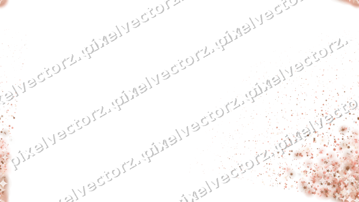 Nahtloser Glitzerfächer in Orange und Rot auf transparentem Grund