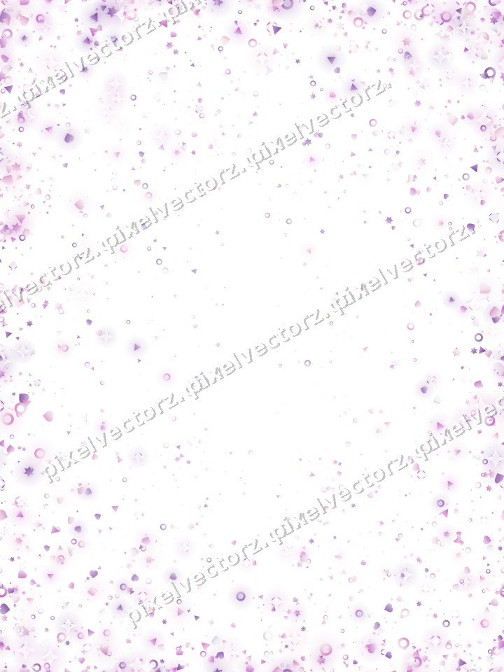 Nahtlose Glitzervignette in Magenta auf transparentem Grund