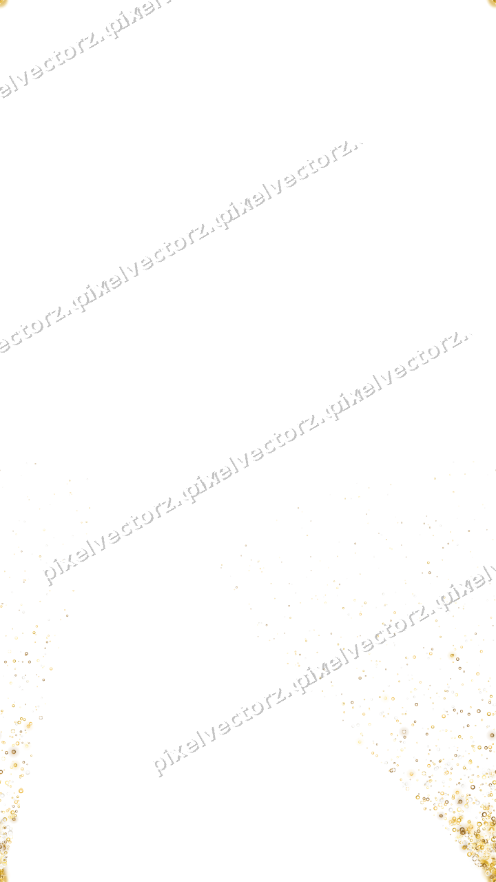 Nahtloser Glitzerfächer aus Ringen auf transparentem Grund