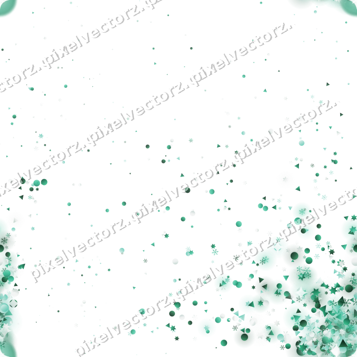 Nahtloser Glitzerfächer auf transparentem Grund