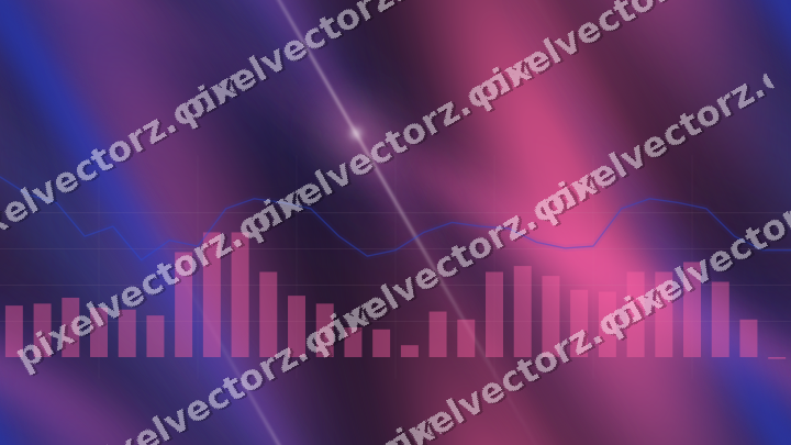 Nahtloser Neon Diagramm Hintergrund in Rosa und Blau