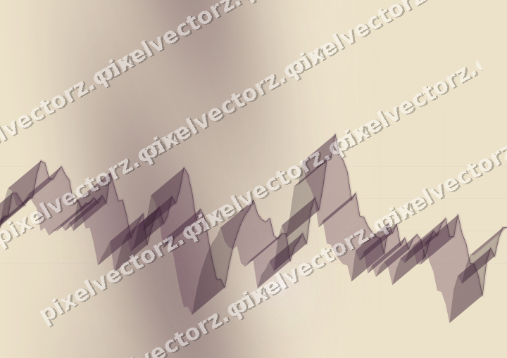 Nahtloser Pastell Diagramm Hintergrund in Dunkelmagenta und Bernstein