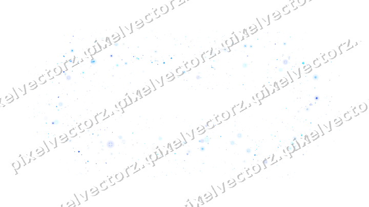 Nahtloser Glitzerrahmen in Türkis und Blau auf transparentem Grund
