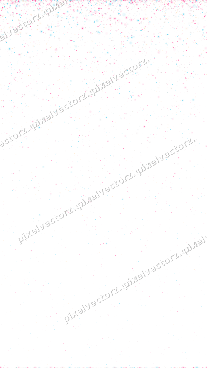 Nahtloser Glitzerregen aus Punkten in Rosa auf transparentem Grund