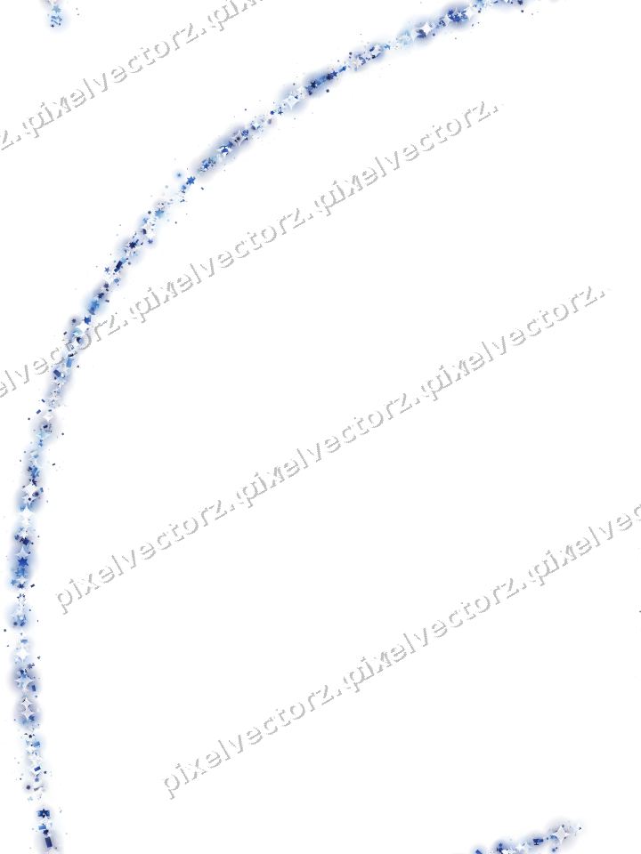 Nahtloser Glitzerbogen in Blau und Türkis auf transparentem Grund