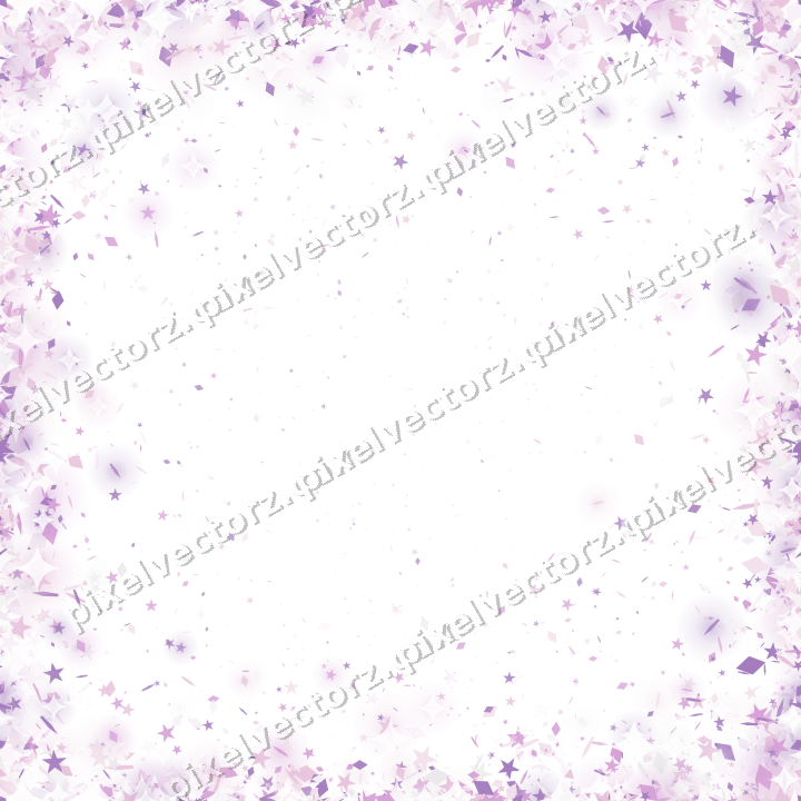 Nahtlose Glitzervignette in Magenta auf transparentem Grund