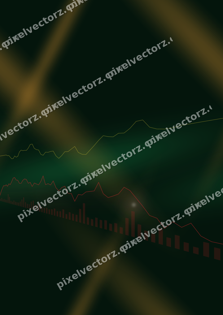 Nahtloser Neon Diagramm Hintergrund in Rot und Orange