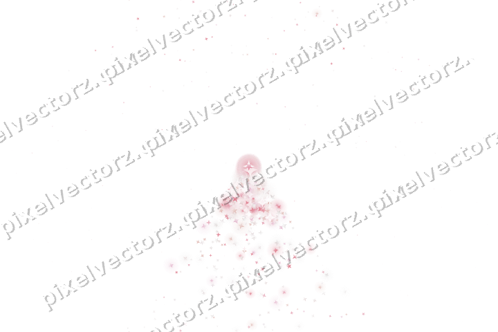 Nahtloser Glitzerfächer aus Sternen und Funken auf transparentem Grund