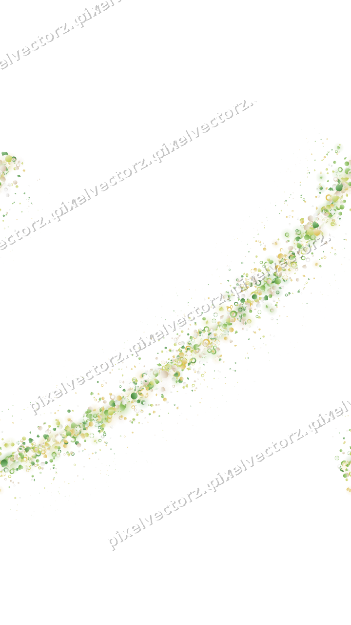 Nahtloser Glitzerbogen aus Herzen und Punkten auf transparentem Grund