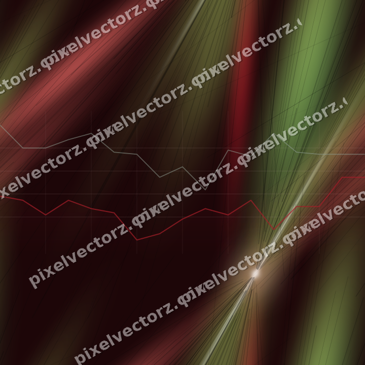 Nahtloser Neon Diagramm Hintergrund in Rot und Grün