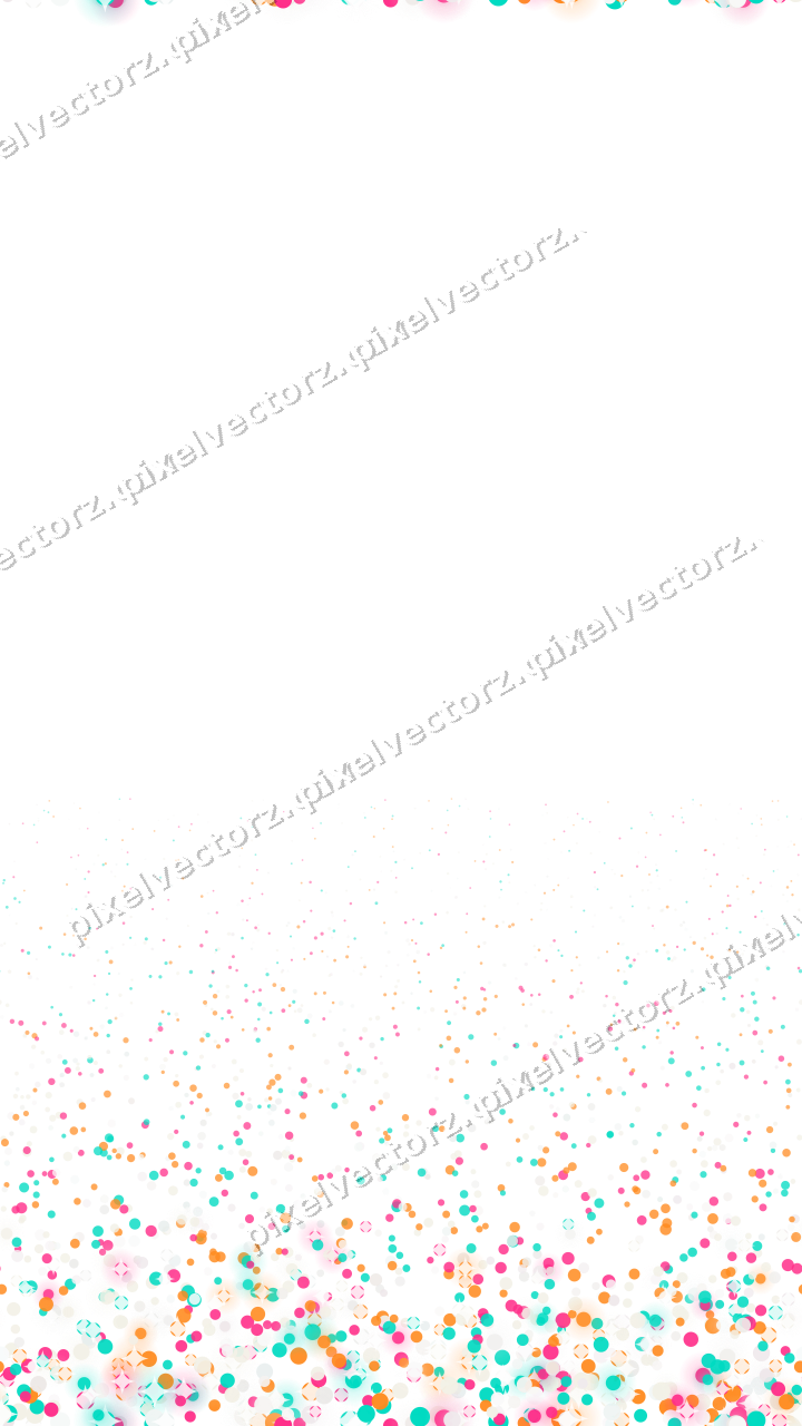 Nahtloser Glitzeraufstieg aus Punkten in Rosa auf transparentem Grund