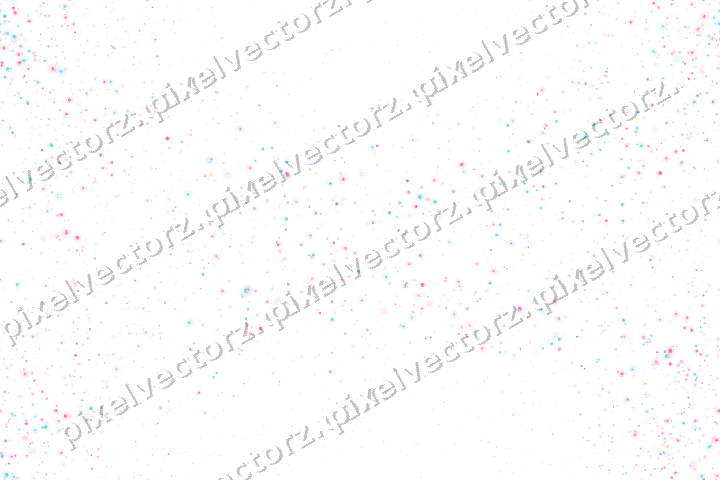 Nahtloser Glitzerkranz aus Punkten und Rauten auf transparentem Grund