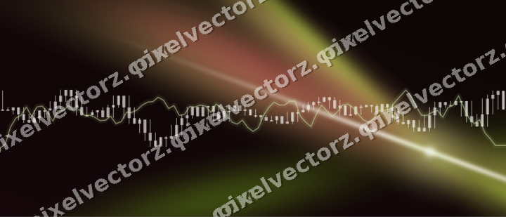 Leuchtender Neon Diagramm Hintergrund in Limette und Rosa