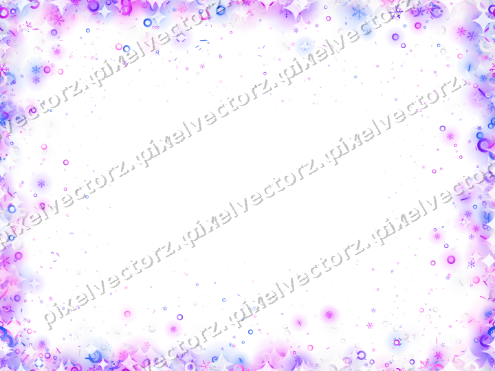 Nahtlose Glitzervignette in Violett und Blau auf transparentem Grund