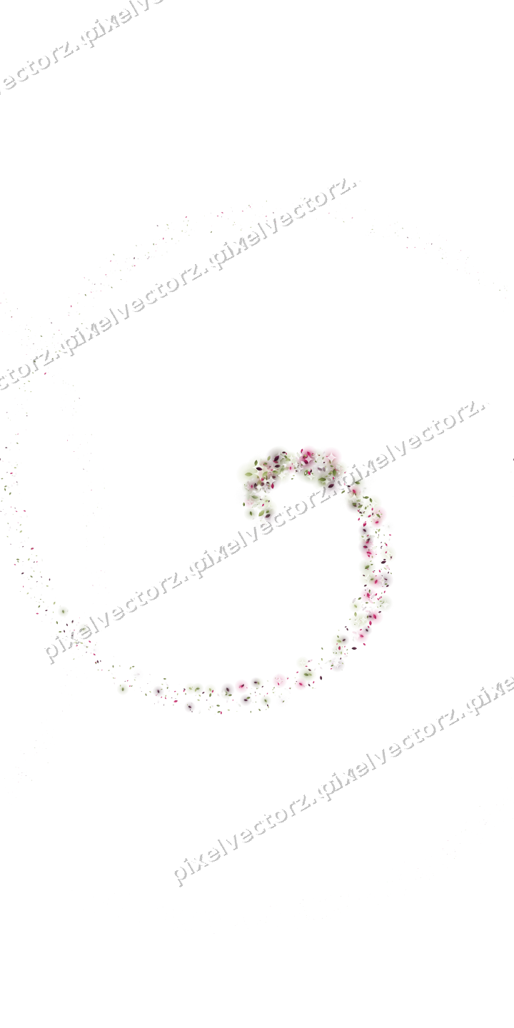 Nahtlose Glitzerspirale aus Tropfen in Limette auf transparentem Grund