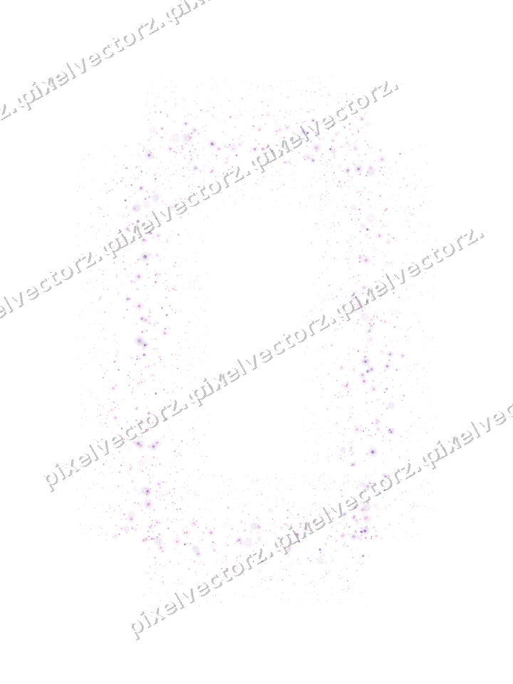 Nahtloser Glitzerrahmen in Magenta und Violett auf transparentem Grund