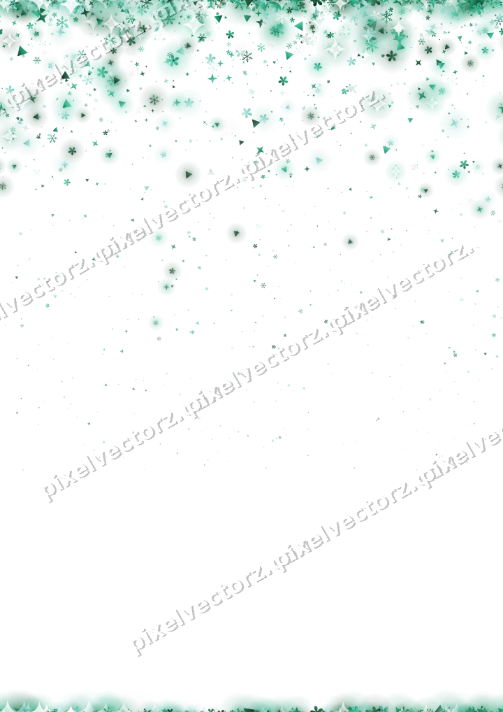 Nahtloser Glitzerregen auf transparentem Grund