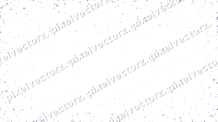 Nahtlose Glitzervignette aus Sternen in Blau auf transparentem Grund