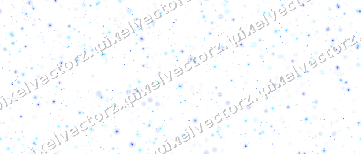 Nahtlose Glitzerstreuung in Türkis und Blau auf transparentem Grund